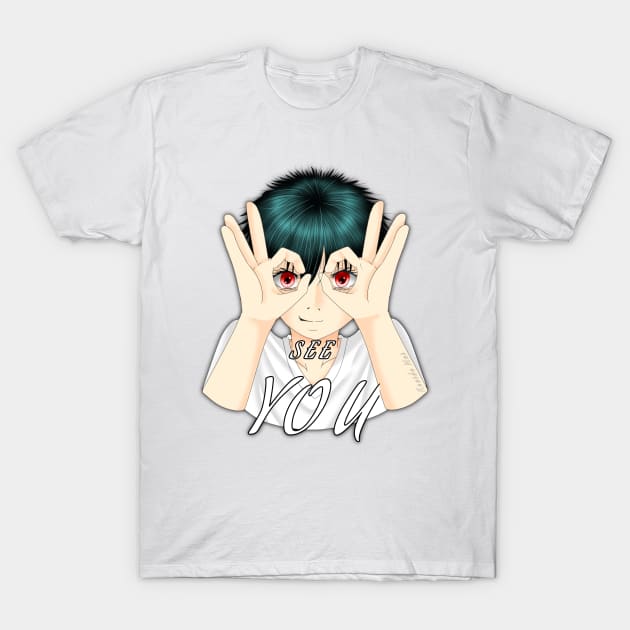 See you kawaii boy T-Shirt by Cutelilplum